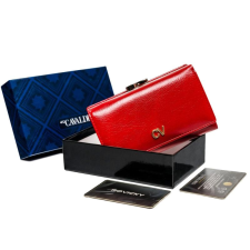  CAVALDI ECO BŐR PÉNZTÁRCA GD23-ML-4257 RED pénztárca