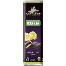 Cavalier étcsokoládé steviával, 40 g - citrom-lime csokoládé és édesség