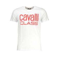 Cavalli Class CAVALLI OSZTÁLY FÉRFI RÖVID UJJÚ PÓLÓ, FEHÉR