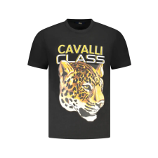 Cavalli Class RÖVID UJJÚ FÉRFI PÓLÓ FEKETE férfi póló