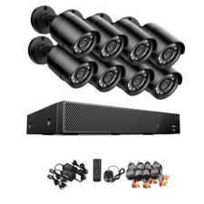 CCTV kamerarendszer - 8 kamerás megfigyelő rendszer megfigyelő kamera