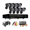  CCTV kamerarendszer - 8 kamerás megfigyelő rendszer