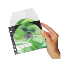 CD/DVD tároló tok lefűzhető 3L 140x124mm 25db/csom lefűző