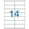 CDC UK Ltd. A4 Etikett, univerzális, 105x40 mm, VICTORIA, 1400 etikett/csomag