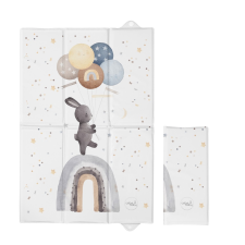 CEBA Baby BASIC összehajtható pelenkázó alátét 60x40cm, Rainbow Walk pelenkázó matrac