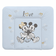 Ceba Baby Ceba pelenkázó lap puha nagy 85x72cm Mickey&Minnie kék pelenkázó matrac