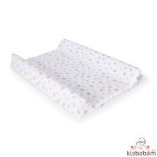Ceba Baby Ceba Pelenkázólap Huzat Pamut (50X70-80) 2Db/Csomag Sötétszürke Pink Csillagos pelenkázó matrac
