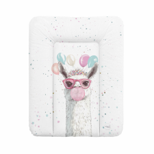 Ceba Baby Ceba Pelenkázólap, puha kicsi 50x70 cm - BASIC Crazy Lama pelenkázó matrac