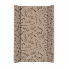 CEBA BABY Pelenkázó alátét 2-szegélyes merev lappal (50x70) Basic Flowers pelenkázó matrac