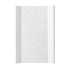 CEBA pelenkázó lap puha 2 oldalú 50x70cm Caro fehér pelenkázó matrac