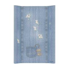 Ceba pelenkázó lap puha 2 oldalú 50x70cm Denim style shabby kék pelenkázó matrac