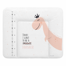 Ceba pelenkázó lap puha nagy 85x72cm Exkluziv dobozban Princess dínó pelenkázó matrac