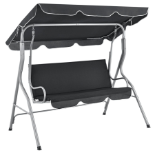  Cecina 3 személyes hintaágy kerti nyugágy antracit 25402 kerti bútor