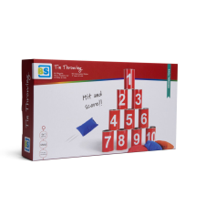  Célbadobó játék - Számos - Piros - BS Toys kerti játék