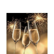 Celebration Gold papírszalvéta 25x25cm, 20db-os papírárú, csomagoló és tárolóeszköz