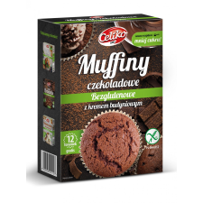 Celiko muffin lisztkeverék étcsokoládé darabokkal és pudinggal 310 g alapvető élelmiszer