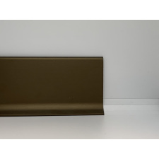 CELL Bronz barna fém padlószegély eloxált szálcsiszolt alumínium ragasztható vékony 2,5 méteres szál élvédő, sín, szegélyelem