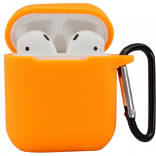 CELLECT Airpods 1/2 szilikon tok 2.5 mm narancssárga fülhallgató, fejhallgató tok