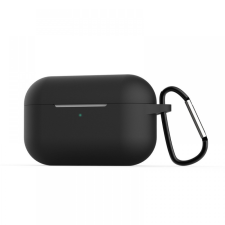 CELLECT Airpods Pro szilikon tok, Fekete, 2.5mm fülhallgató, fejhallgató tok