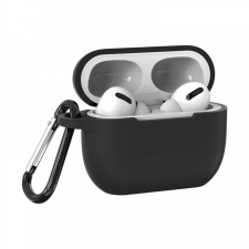CELLECT Airpods Pro szilikon tok, Fekete, 2.5mm fülhallgató, fejhallgató tok