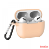 CELLECT Airpods Pro szilikon tok, Rosegold, 2.5mm