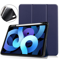 CELLECT Apple iPad Air 4 2020 tablet tok toll tartóval kék (TABCASE-IPAD4PEN-BL) tablet tok