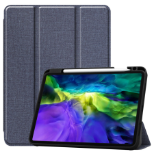 CELLECT Apple iPad Pro 2020 Tok toll tartóval 11" Kék tablet tok