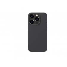 CELLECT Apple iPhone 15 Pro prémium szilikon tok, fekete tok és táska