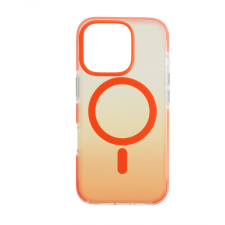 CELLECT Apple Iphone 16 Pro mágneses Telefon tok - Narancssárga/Átlátszó (5999112888420) tok és táska