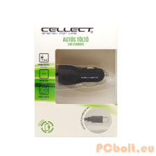 CELLECT Cellect Autós Micro USB töltő (5V / 2.4A) mobiltelefon kellék