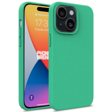 CELLECT GoGreen iPhone 15, Türkíz tok és táska