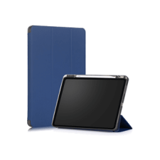 CELLECT iPad 12.9 2020 tablet tok tolltartóval, Kék tablet tok