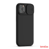 CELLECT iPhone14 Pro Max TPU+PC csúsz. kamerav. tok,Fekete