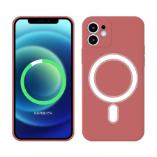 CELLECT iPhone 12 Pro Max mágneses szilikon tok, Piros tok és táska