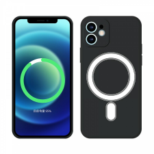 CELLECT iPhone 13 Pro mágneses szilikon tok, Fekete tok és táska