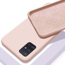 CELLECT iPhone 13 Pro prémium szilikon tok púderszínű (CEL-PREM-IPH1361P-PU) tok és táska