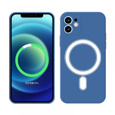 CELLECT iPhone 14 mágneses szilikon tok, Kék tok és táska