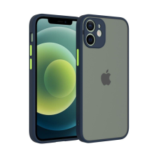 CELLECT iPhone 14 Plus tok áttetsző-kék/zöld (CEL-MATTIPH1467M-BLG) tok és táska