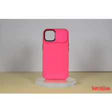 CELLECT iPhone 14 Pro TPU+PC csúsz. kameravédős tok,Pink tok és táska