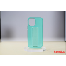 CELLECT iPhone 14 Pro TPU+PC gumír. kitámaszt. tok,Türkiz tok és táska