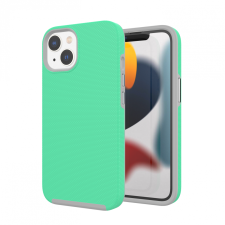 CELLECT iPhone 14 TPU+PC ütésálló tok,Türkiz tok és táska