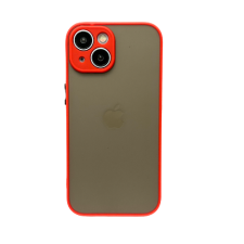 CELLECT iPhone 15 műanyag tok, piros-fekete tok és táska