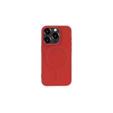 CELLECT iPhone 15 Pro mágneses szilikon tok, Piros tok és táska