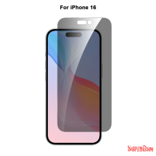 CELLECT iPhone 16/ 15 betekintésmentes üvegfólia mobiltelefon kellék
