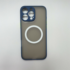 CELLECT iPhone 16 Pro Max mágneses műanyag tok, kék-zöld tok és táska