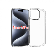 CELLECT iPhone 16 Pro vékony TPU szilikon hátlap,Átlátszó (TPU-IPH16PR-TP) tok és táska
