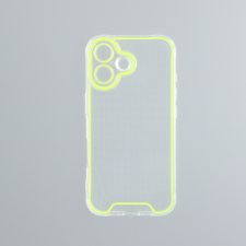 CELLECT iPhone 16 vékony TPU szilikon hátlap, NeonZöld tok és táska