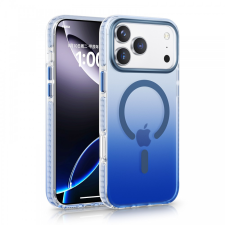 CELLECT iPhone 17 Pro Max mágneses tok, Kék-átlátszó tok és táska