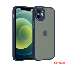 CELLECT iPhone SE 2022/2020/8/7 műanyag tok, kék, zöld tok és táska