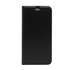 CELLECT iPhone XS Max flip oldalra nyiló tok, Fekete tok és táska